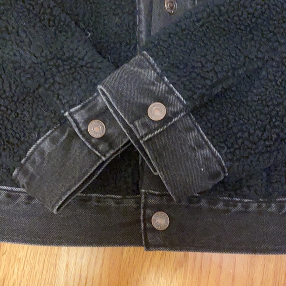 Levi’s Ex-Boyfriend Pieced Trucker Jacket Size Small - Picture 5 of 6